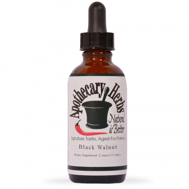 Black Walnut Tincture- Thyroid & Anti-parasite formula