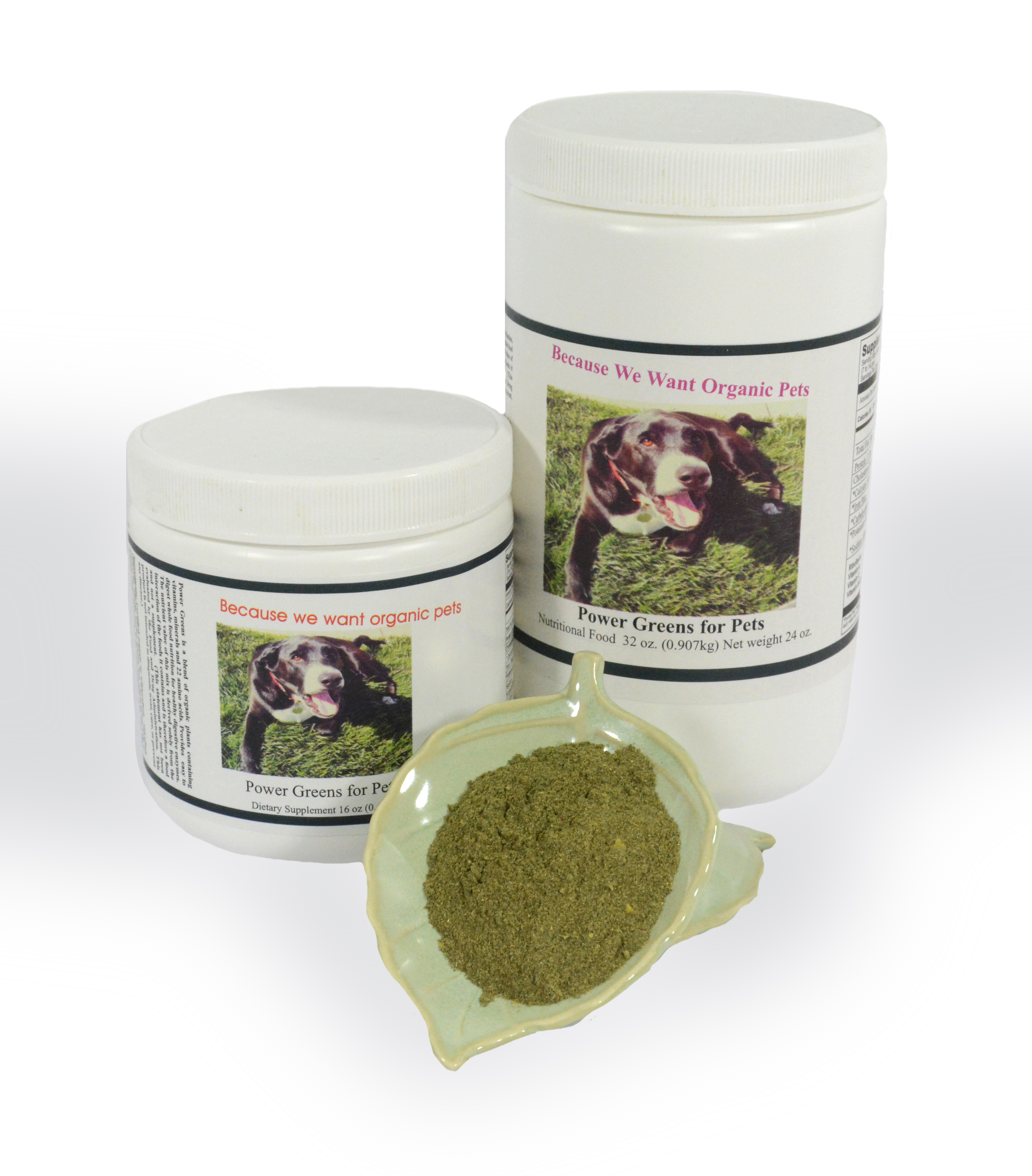 POWER GREENS FOR PETS Supplement The Power Herbs