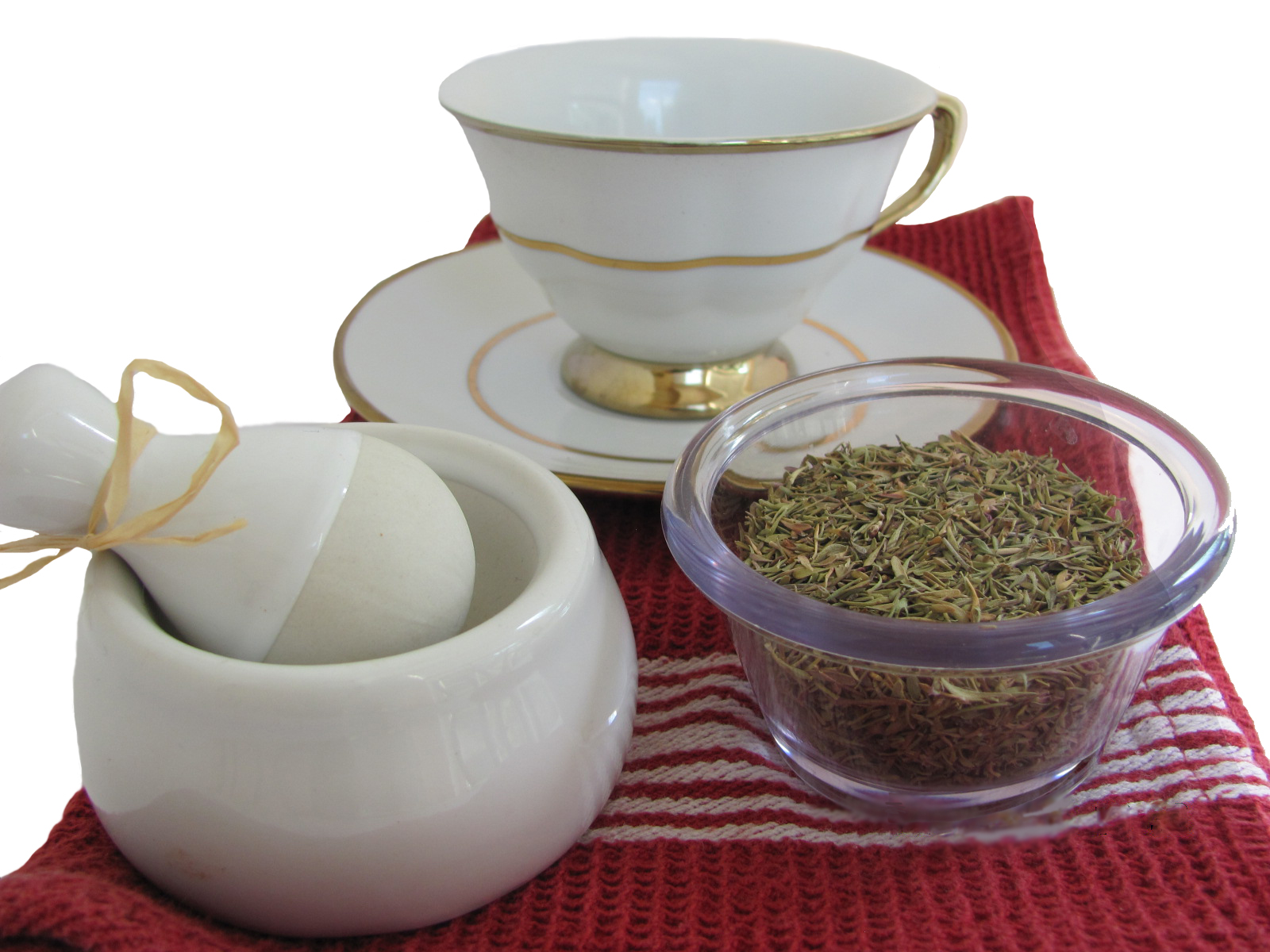 The Power Herbs THYME TEA Coughs, croup, Whooping cough, cellulitis